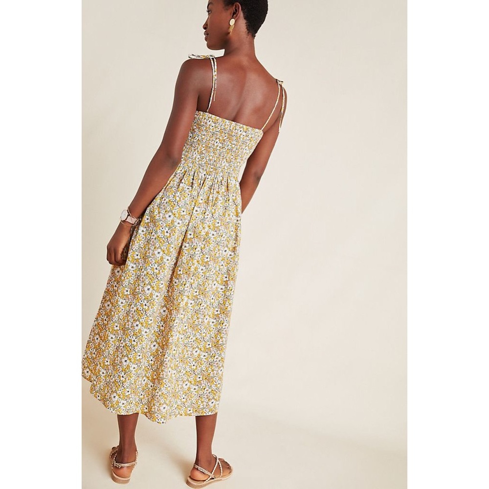Anthropologie x Frye Alice Floral Maxi Dress Large - Picture 6 of 12